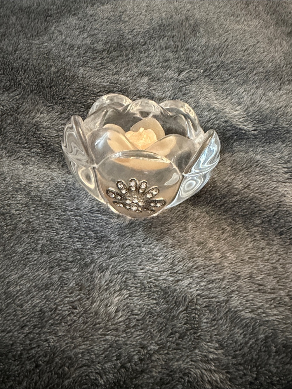 Debora Carlucci Italian Crystal Candle Holder